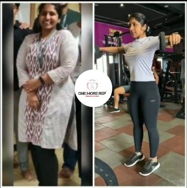 Weight Loss Transformation OMR Fitness Fat loss