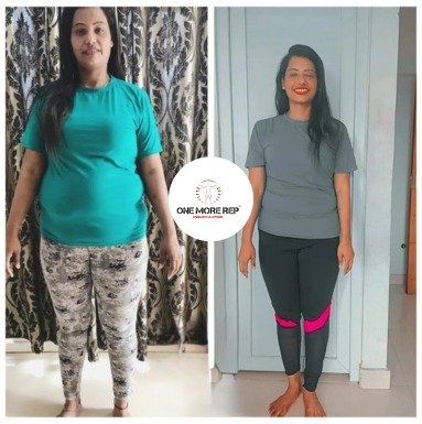 Weight Loss Transformation OMR Fitness Fat loss