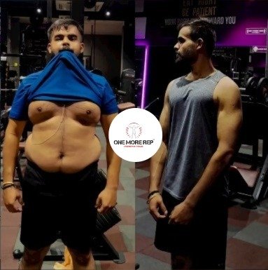 Weight Loss Transformation OMR Fitness Fat loss