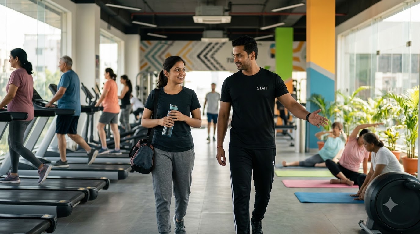 First day at the gym avoid beginner anxiety